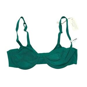 Aerie Smoothez Microfiber Unlined Balconette Bra Green Underwire Size 34D NWT 5